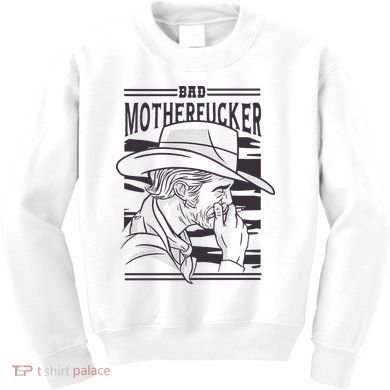 Bad Motherfucker Cowboy Kids Sweatshirt