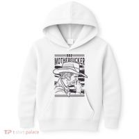 Bad Motherfucker Cowboy Kids Hoodie thumb 0