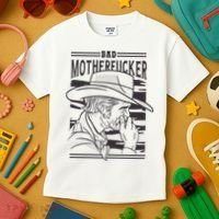 Bad Motherfucker Cowboy Kids T-Shirt thumb 3