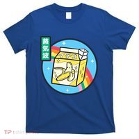 Banana Milk Carton Rainbow Japan Style Otaku Vaporwave Anime Funny Gift T-Shirt thumb 0