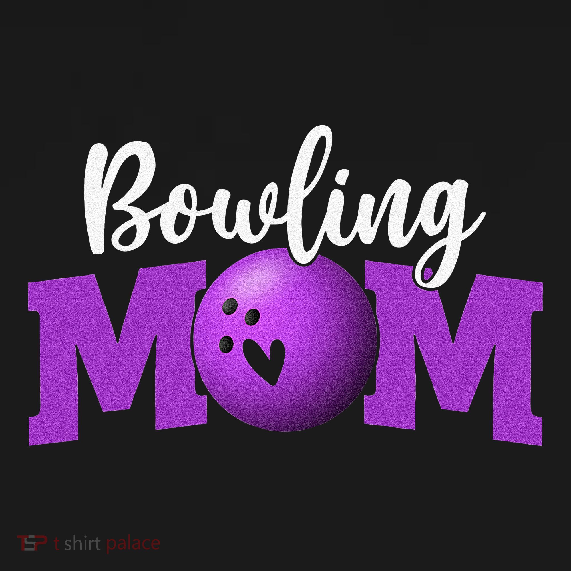 Bowling Mom Cute Letter Print Women Cute Mother's Day Women's Hoodie