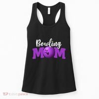 Bowling Mom Cute Letter Print Women Cute Mother's Day Women's Tank Top thumb 0