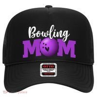Bowling Mom Cute Letter Print Women Cute Mother's Day Hat thumb 0