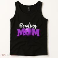 Bowling Mom Cute Letter Print Women Cute Mother's Day Tank Top thumb 2
