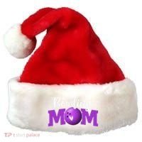 Bowling Mom Cute Letter Print Women Cute Mother's Day Santa Hat thumb 0