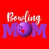 Bowling Mom Cute Letter Print Women Cute Mother's Day Santa Hat thumb 1