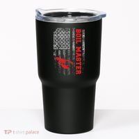 Boil Master Crawfish American Flag Crawdaddy Crayfish Tumbler thumb 0