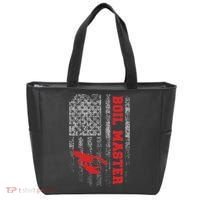 Boil Master Crawfish American Flag Crawdaddy Crayfish Tote Bag thumb 0