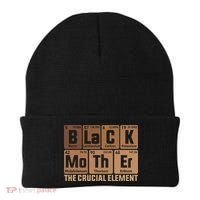 Black Mother Crucial Elet MotherS Day Funny Black Mom Great Gift Beanie thumb 0