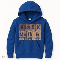 Black Mother Crucial Elet MotherS Day Funny Black Mom Great Gift Kids Hoodie thumb 0