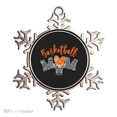 Basketball Mom Cute Novelty Distressed Ornament