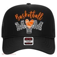 Basketball Mom Cute Novelty Distressed Hat thumb 0