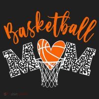 Basketball Mom Cute Novelty Distressed Hat thumb 2