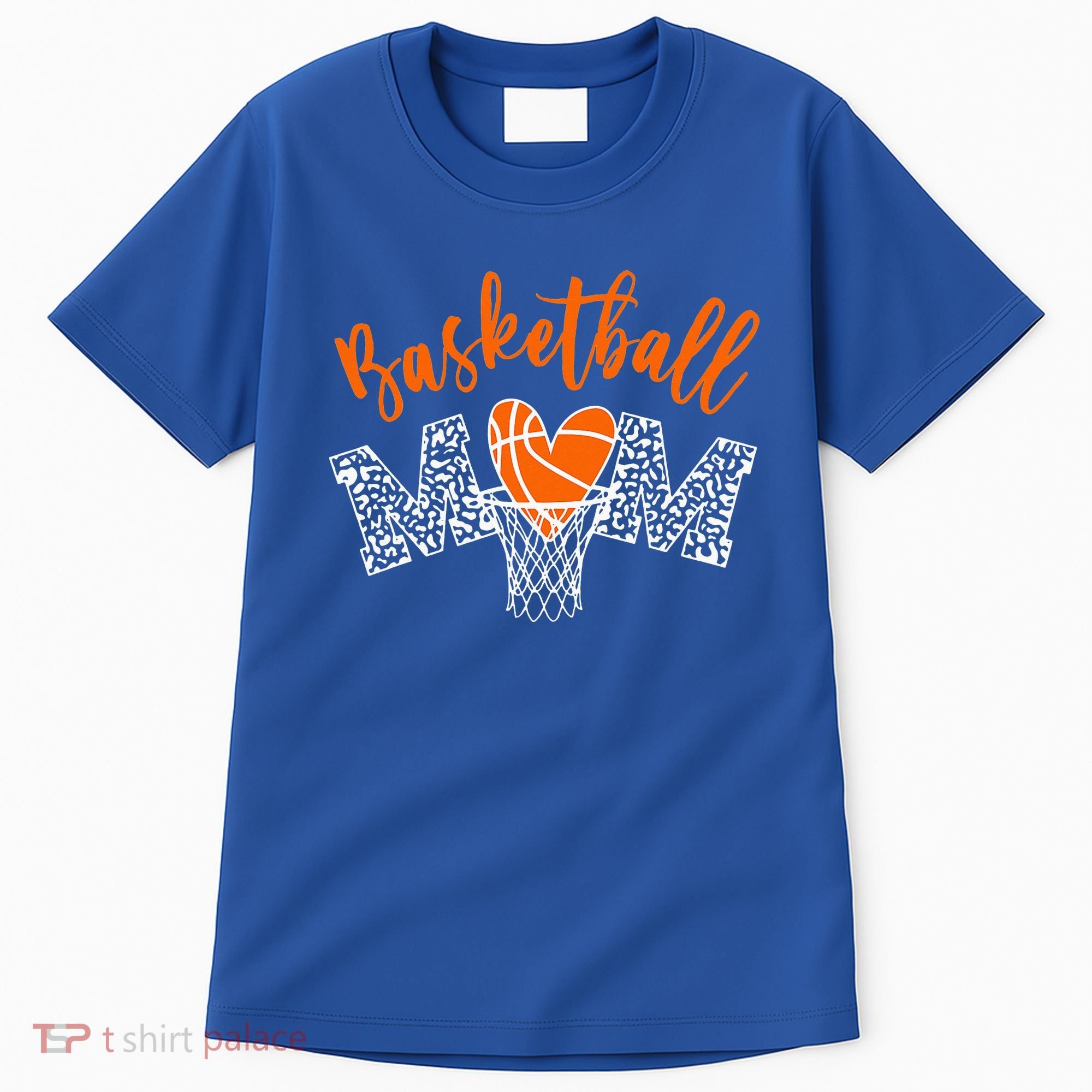 Basketball Mom Cute Novelty Distressed Tall T-Shirt