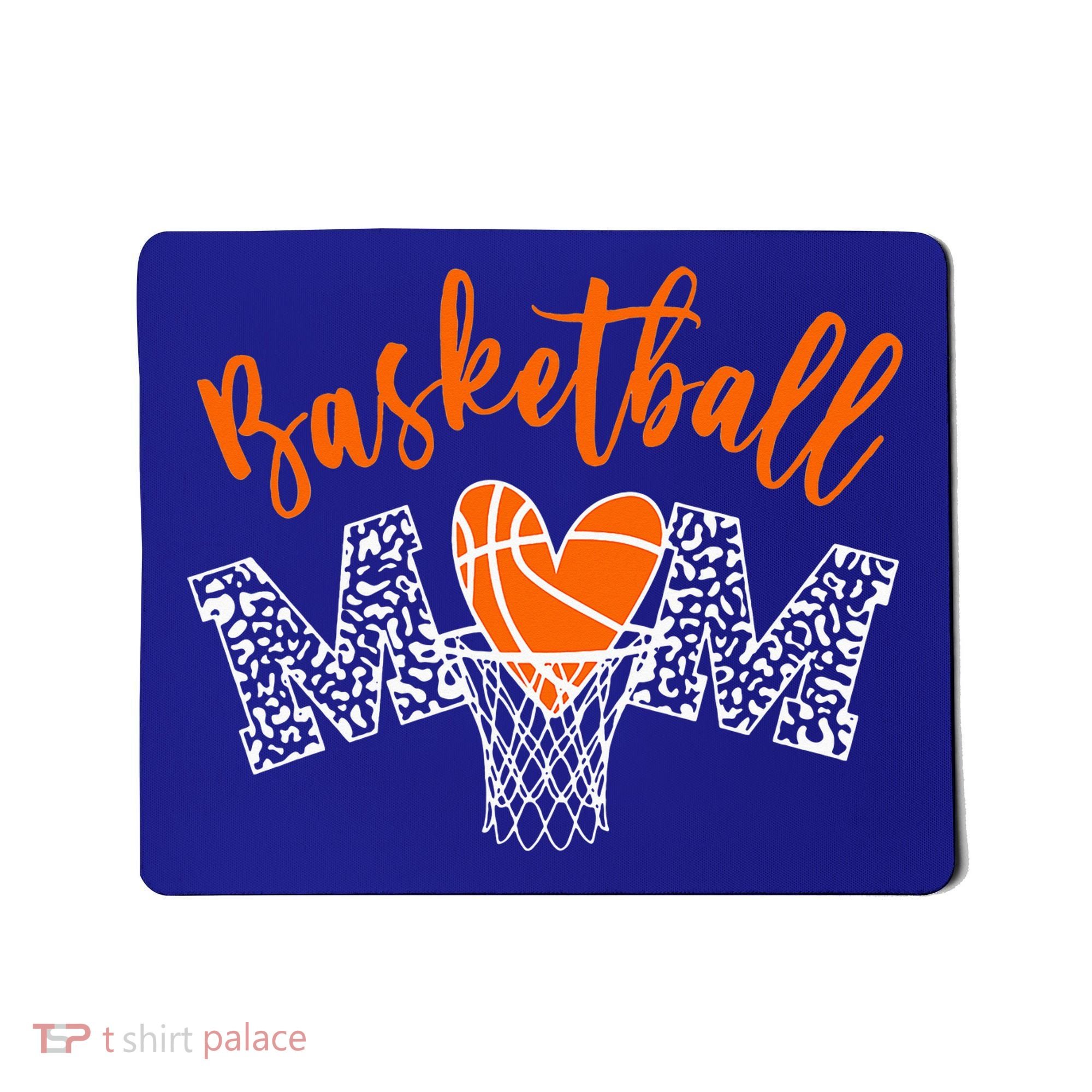 Basketball Mom Cute Novelty Distressed Mousepad