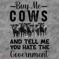 Buy Me Cows And Tell Me You Hate The Government Toddler Hoodie thumb 2