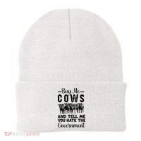 Buy Me Cows And Tell Me You Hate The Government Beanie thumb 0