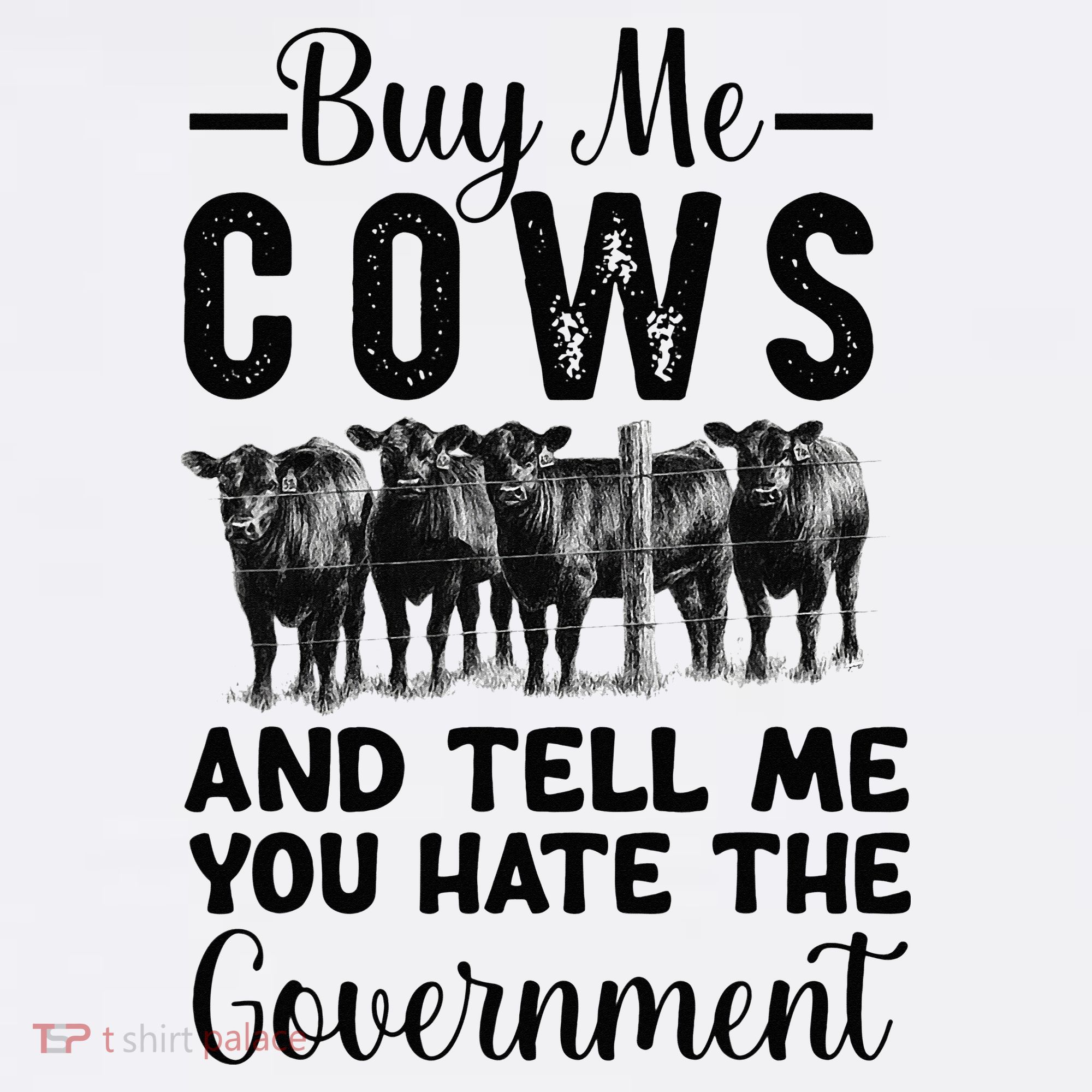 Buy Me Cows And Tell Me You Hate The Government Women's Hoodie