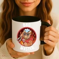 Bbq Master Cool Gift Coffee Mug thumb 3