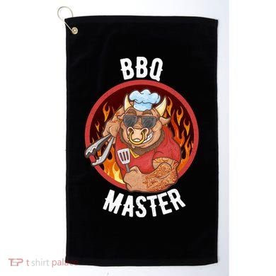 Bbq Master Cool Gift Golf Towel