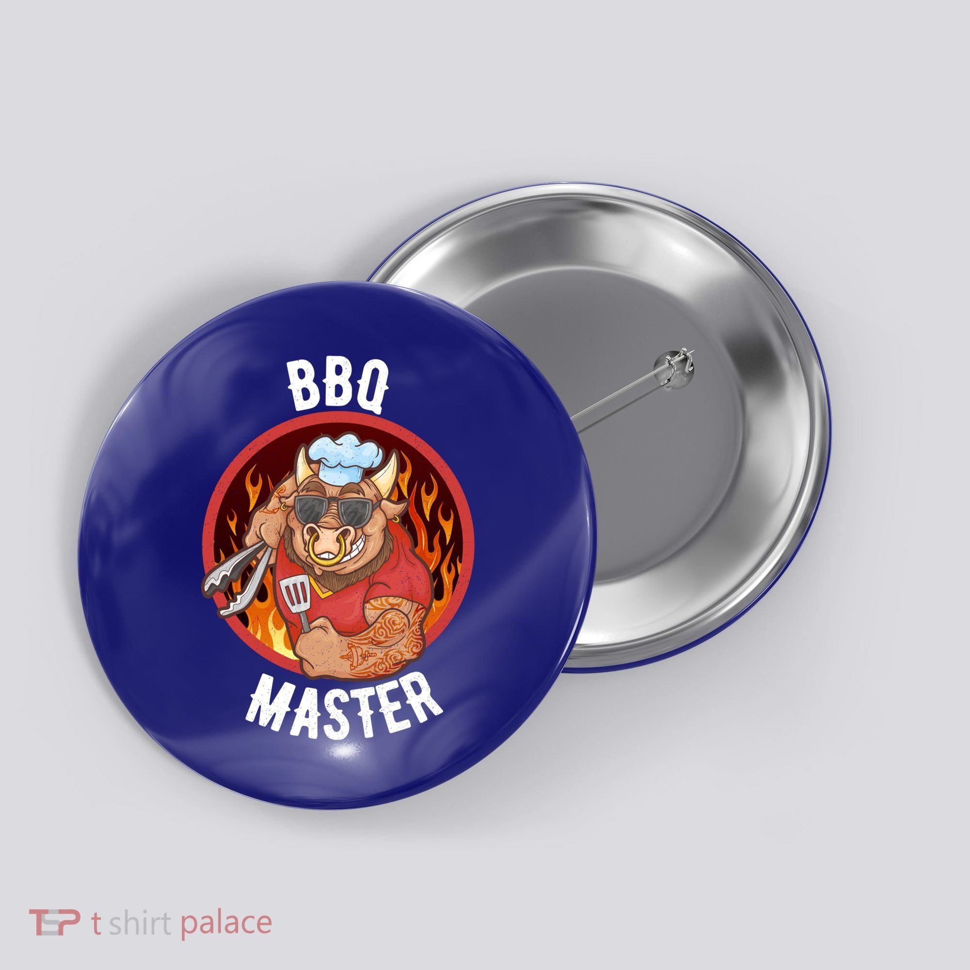Bbq Master Cool Gift Button