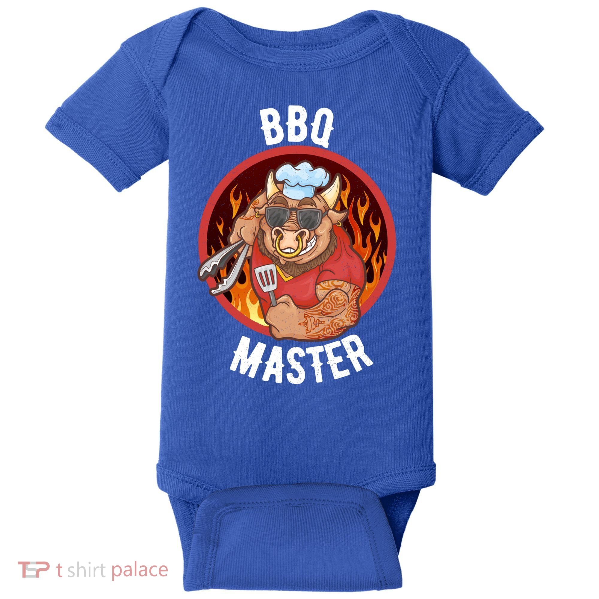 Bbq Master Cool Gift Baby Bodysuit