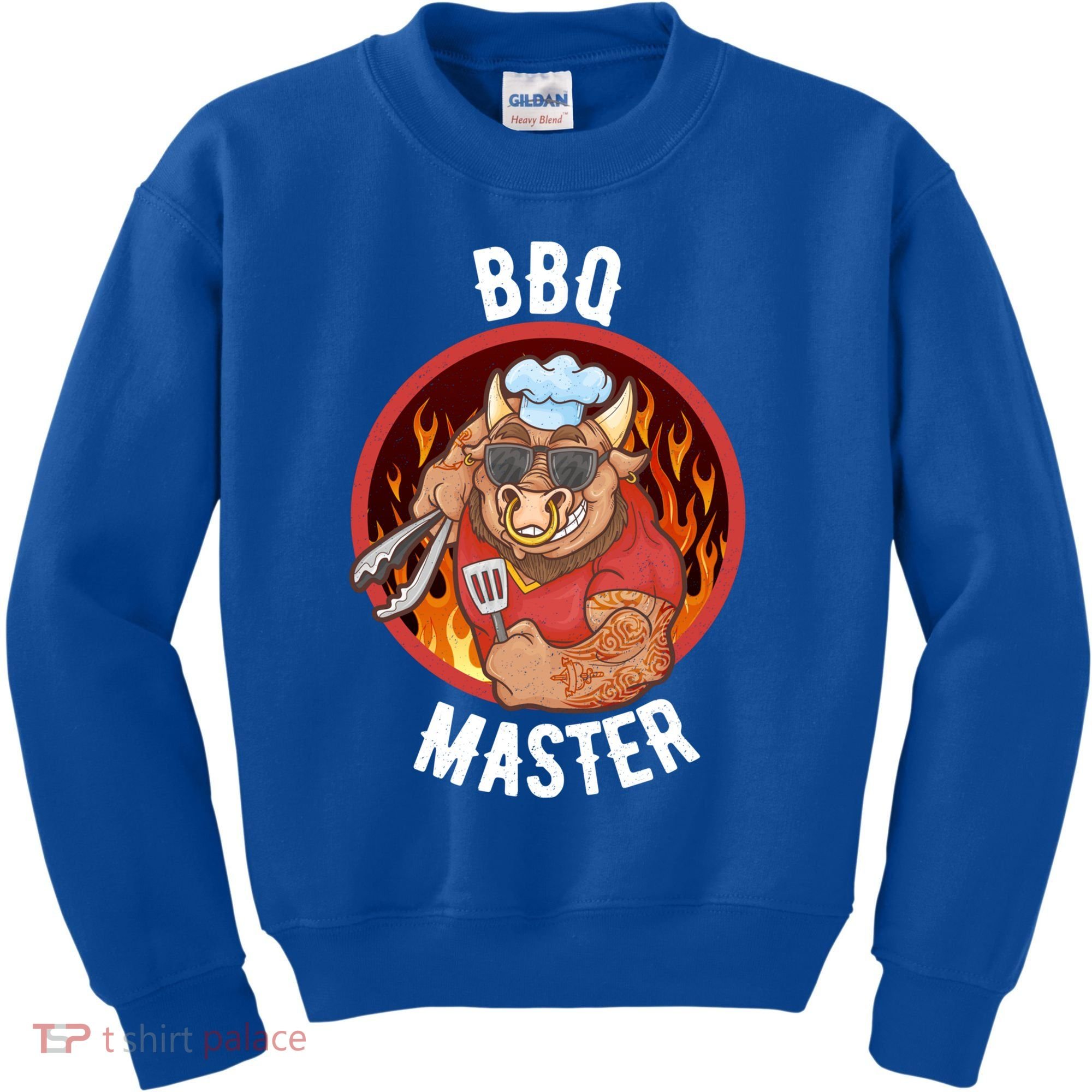 Bbq Master Cool Gift Kids Sweatshirt