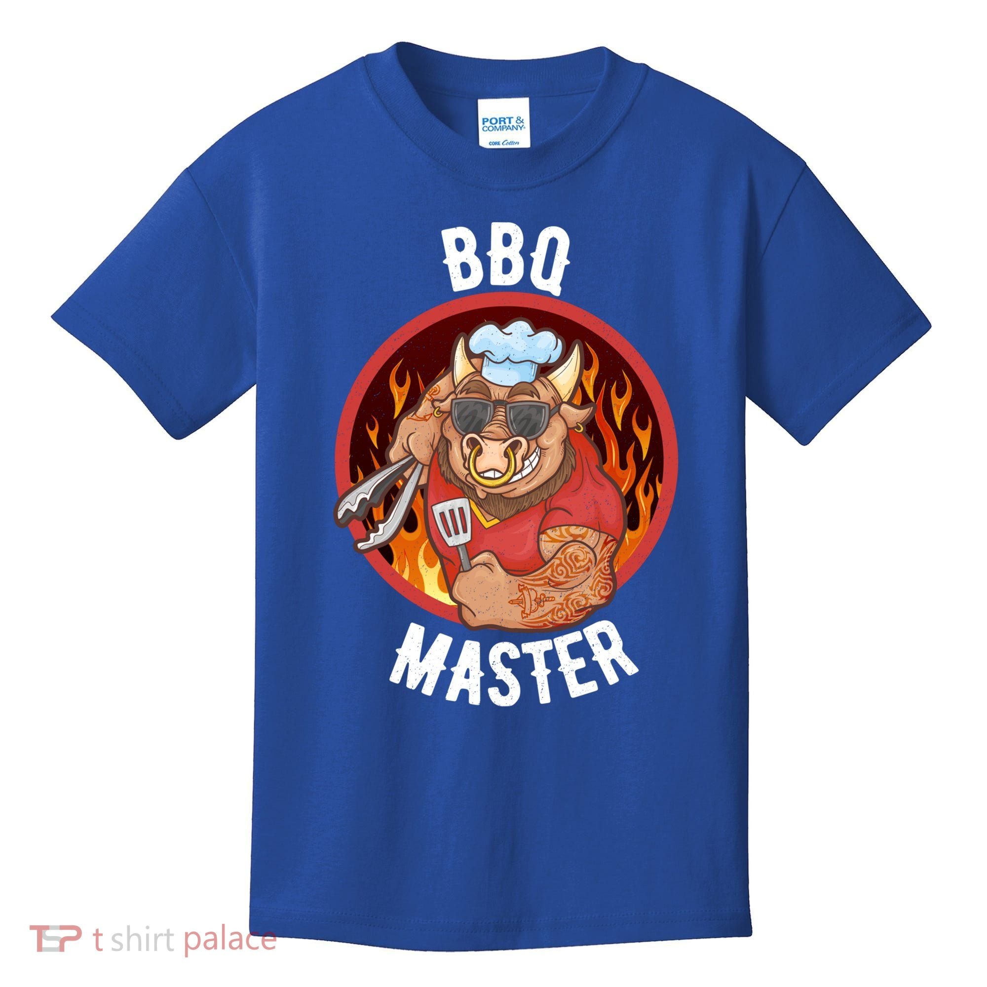 Bbq Master Cool Gift Kids T-Shirt