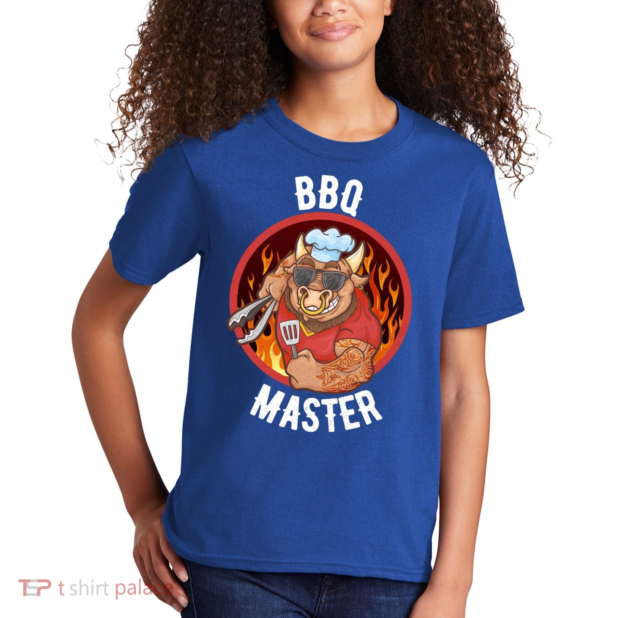 Bbq Master Cool Gift Kids T-Shirt
