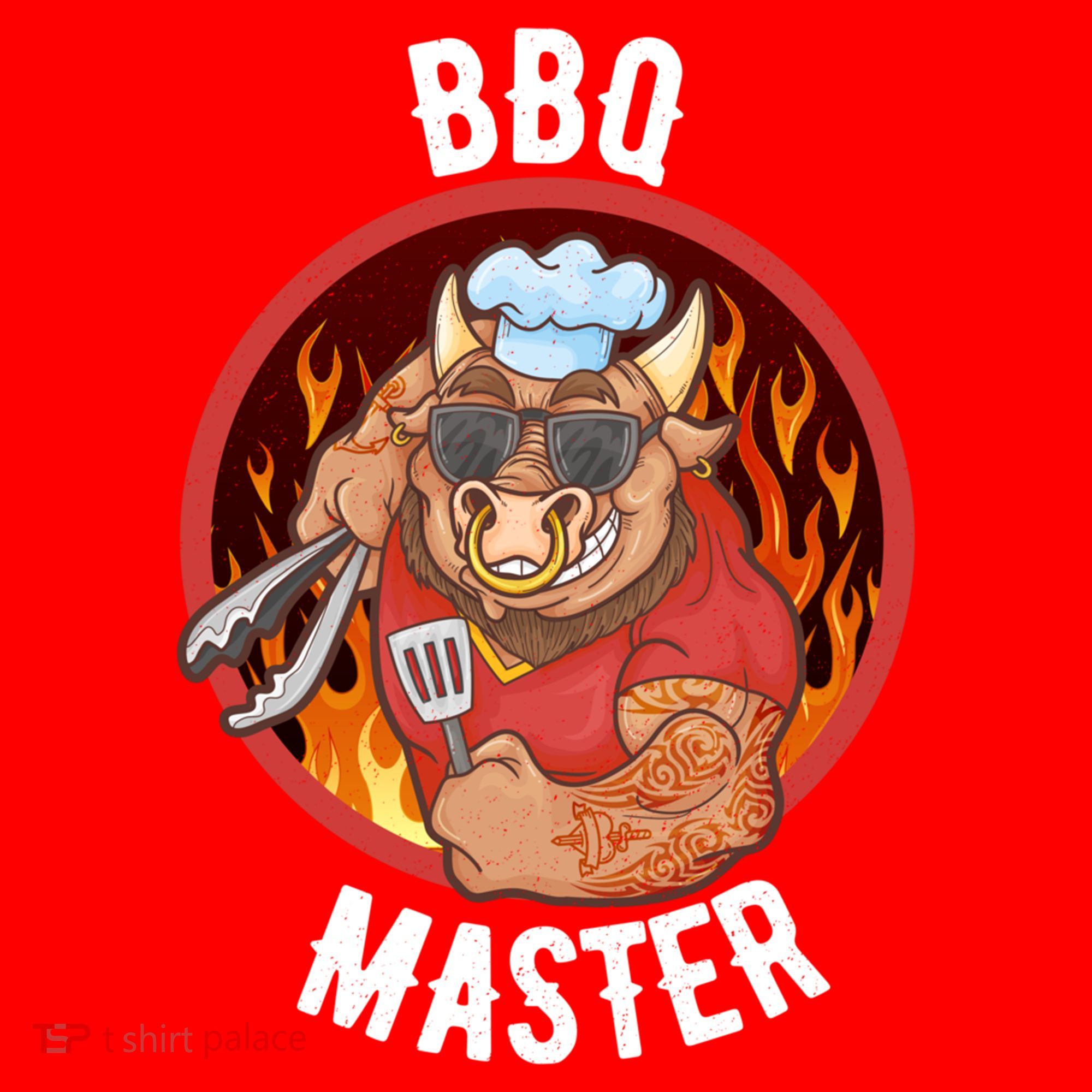 Bbq Master Cool Gift Santa Hat