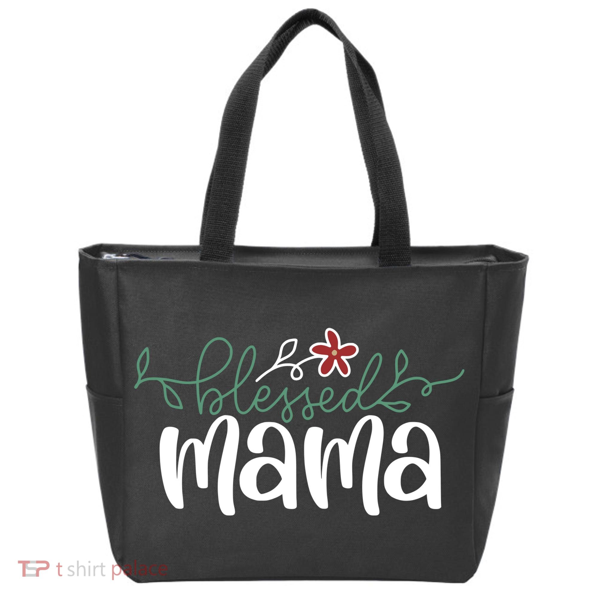 Blessed Mama Cute Gift For Mom Tote Bag