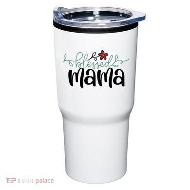 Blessed Mama Cute Gift For Mom Tumbler