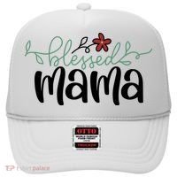 Blessed Mama Cute Gift For Mom Hat thumb 0
