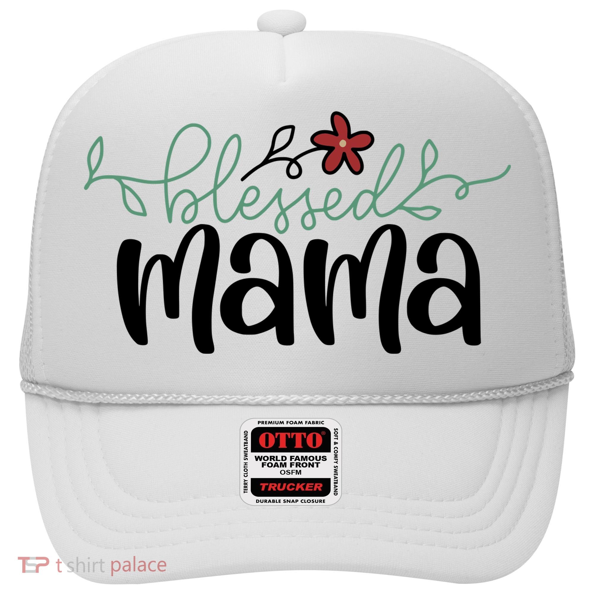 Blessed Mama Cute Gift For Mom Hat