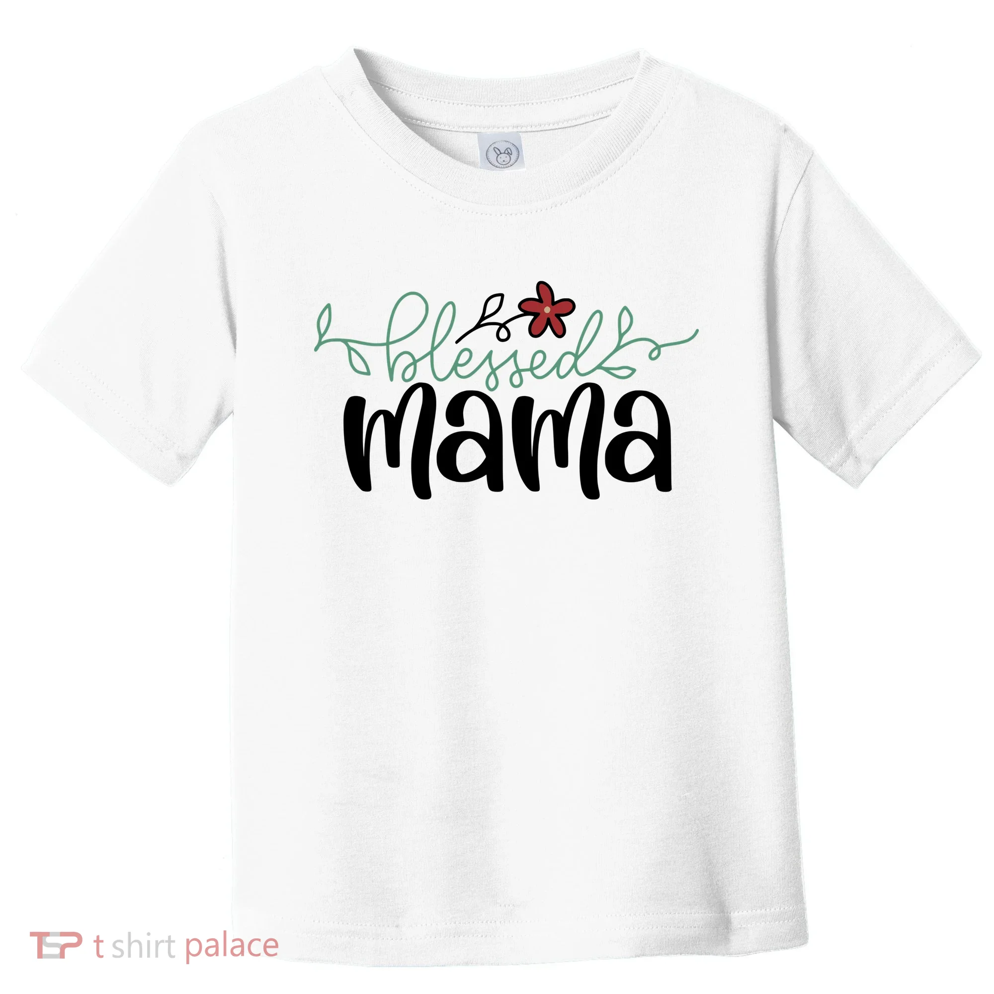 Blessed Mama Cute Gift For Mom Toddler T-Shirt