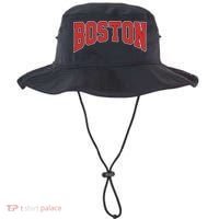 Boston Massachusetts Classic Curve Bucket Hat thumb 0