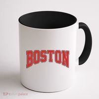 Boston Massachusetts Classic Curve Coffee Mug thumb 1