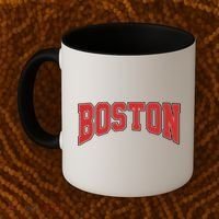 Boston Massachusetts Classic Curve Coffee Mug thumb 2