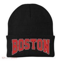 Boston Massachusetts Classic Curve Beanie thumb 0