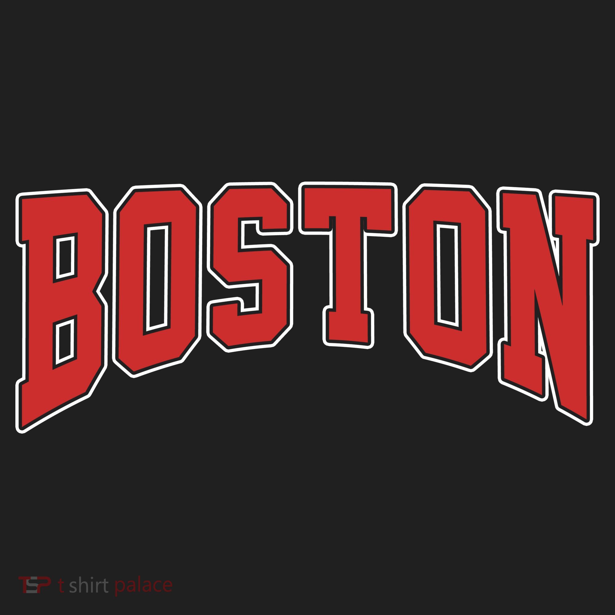 Boston Massachusetts Classic Curve Beanie