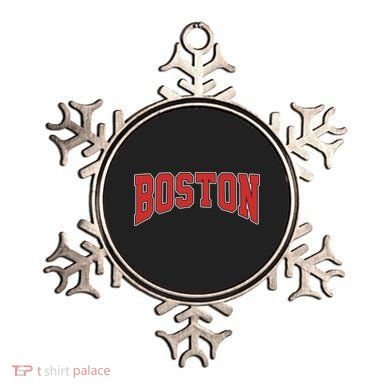 Boston Massachusetts Classic Curve Ornament