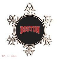 Boston Massachusetts Classic Curve Ornament thumb 0