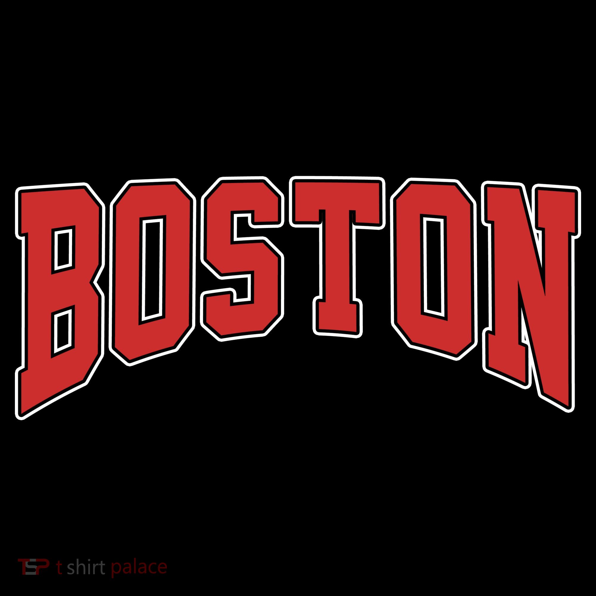 Boston Massachusetts Classic Curve Ornament