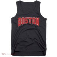 Boston Massachusetts Classic Curve Tank Top thumb 0