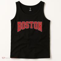 Boston Massachusetts Classic Curve Tank Top thumb 2