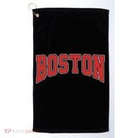 Boston Massachusetts Classic Curve Golf Towel thumb 0