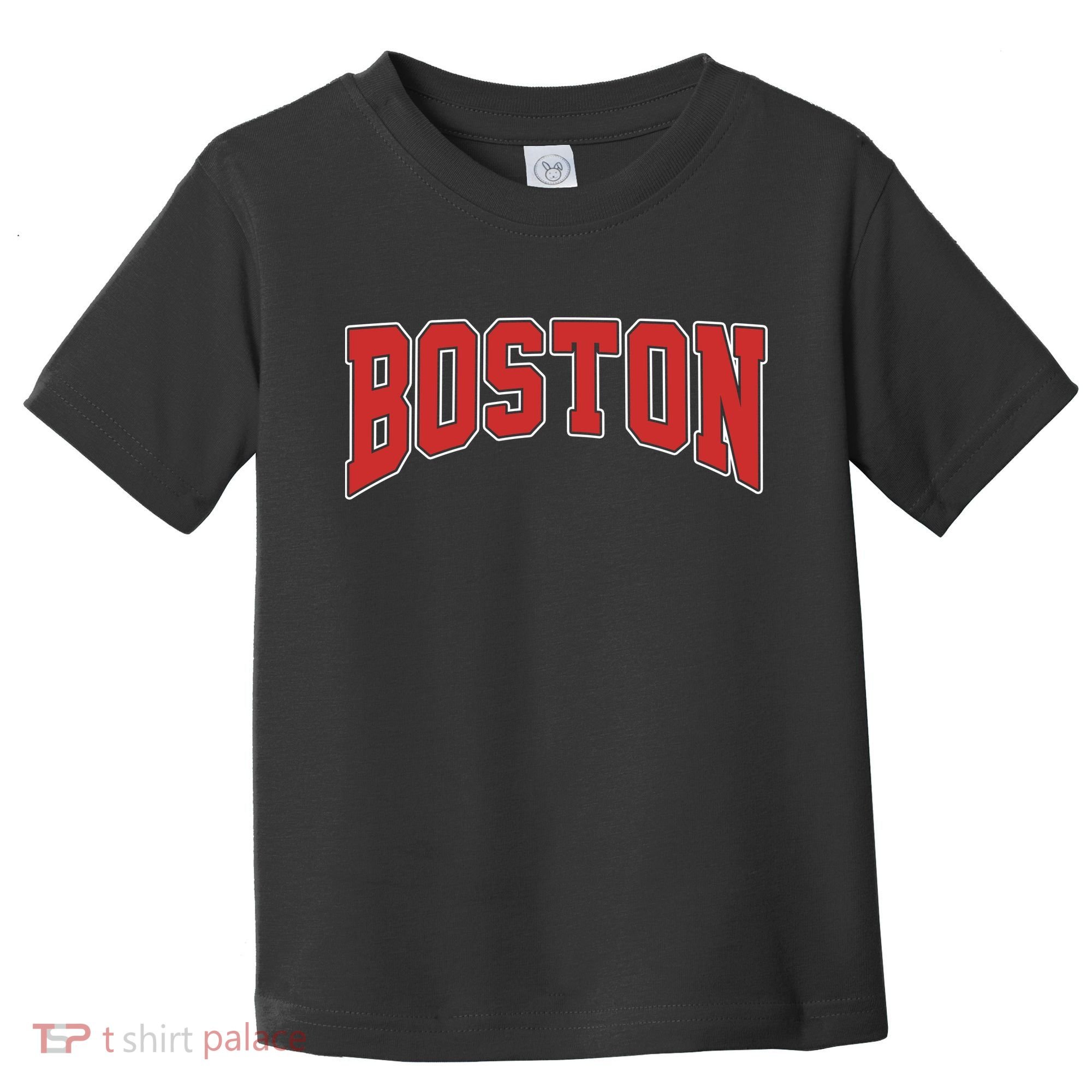 Boston Massachusetts Classic Curve Toddler T-Shirt