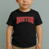 Boston Massachusetts Classic Curve Toddler T-Shirt thumb 2