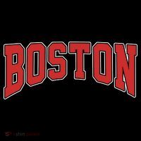 Boston Massachusetts Classic Curve Kids T-Shirt thumb 4