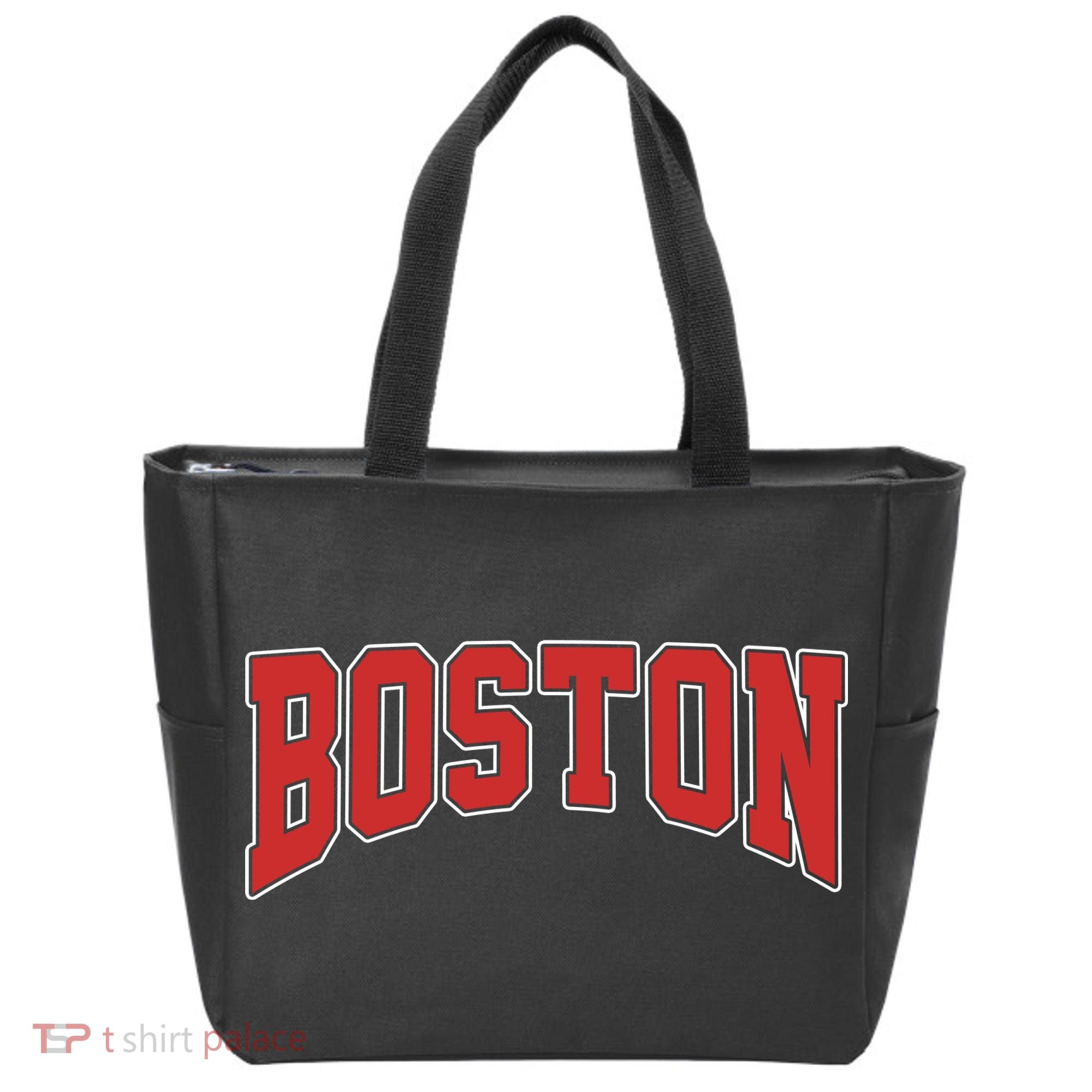 Boston Massachusetts Classic Curve Tote Bag